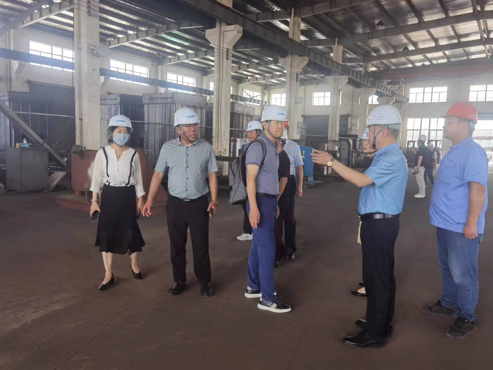 韓國客戶到我公司考察